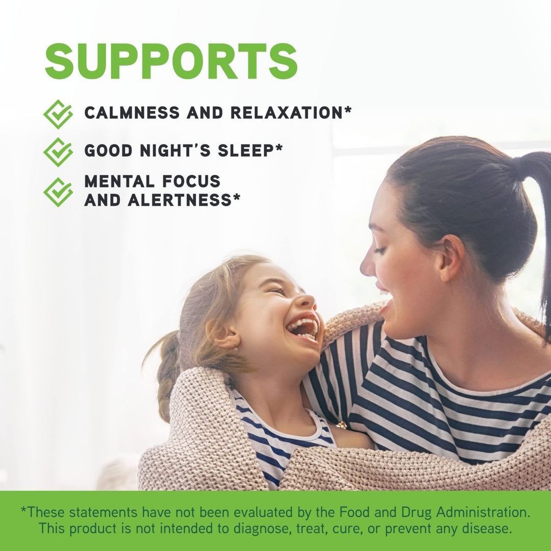 DAVINCI Labs L - Theanine - Dietary Supplement to Help with Concentration, Focus, Relaxation and Irritability* - with 200 mg L - Theanine per Serving - 120 Vegetarian Capsules - The Oasis of Health