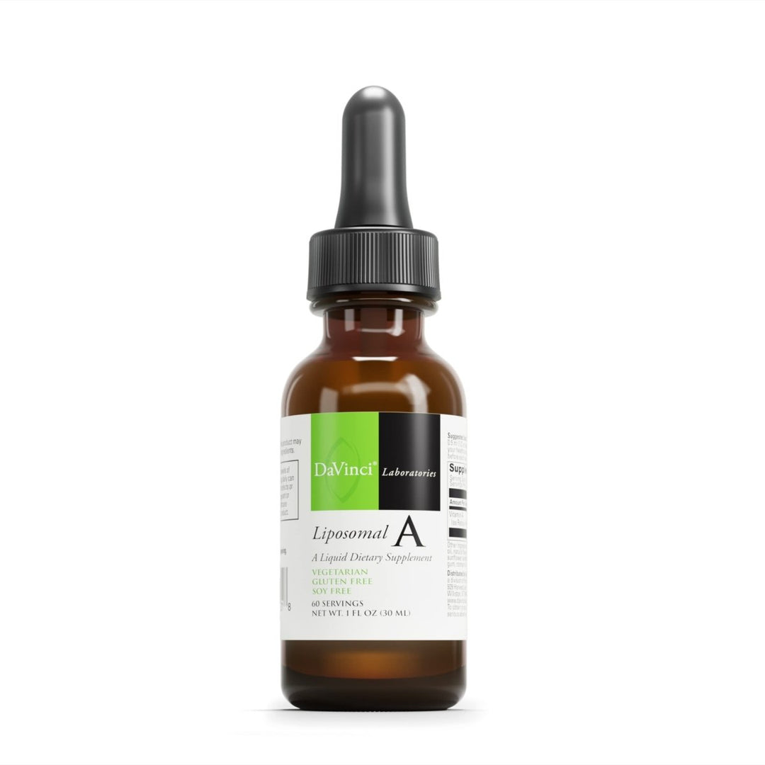 DAVINCI Labs Liposomal A - Liquid Vitamin A Supplement to Support Bone, Skin, Gut, Vision and Immune Health* - Gluten - Free - 30 ml - The Oasis of Health