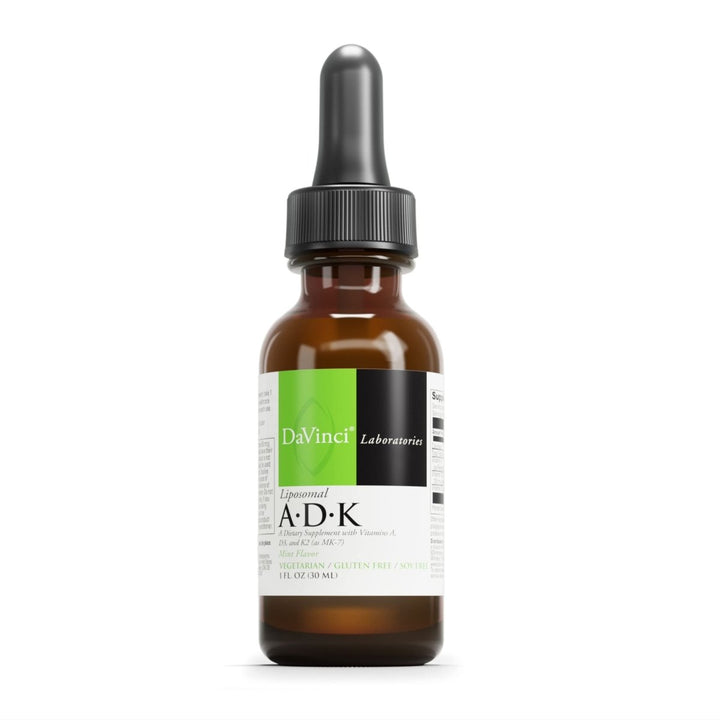 DAVINCI Labs Liposomal ADK - Liquid Dietary Supplement for Immune System, Bone, and Heart Health - 30 ml - The Oasis of Health