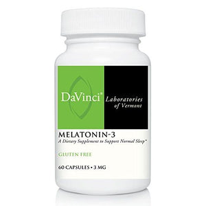 Davinci Labs Melatonin - 3 60 Capsules - The Oasis of Health
