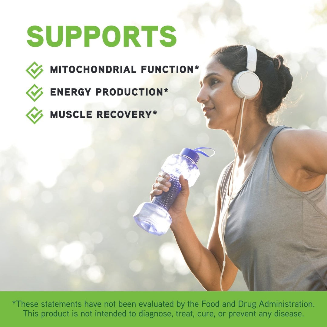 Davinci Labs Mito - Fuel - Drink Mix Supplement to Support Workout and Muscle Recovery, Heart Health and Blood Circulation* - with Calcium, Acetyl L - Carnitine, Malic Acid and More - 300 g, 30 Servings - The Oasis of Health