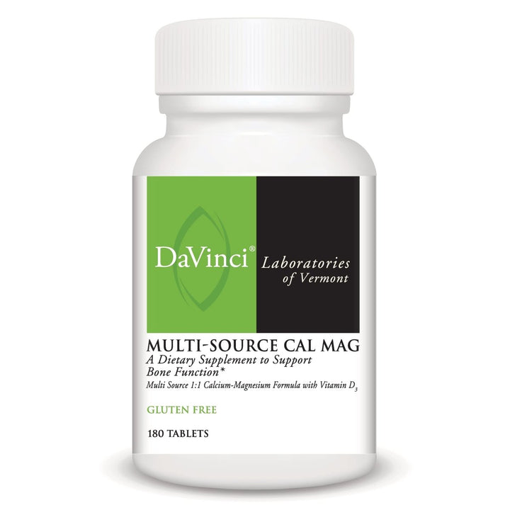 Davinci Labs - Multi - source Cal Mag 180 Tabs - The Oasis of Health