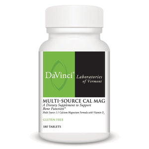 Davinci Labs - Multi - source Cal Mag 180 Tabs - The Oasis of Health