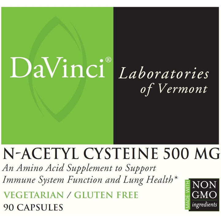 DaVinci Labs N - Acetyl Cysteine 500 mg - 90 capsules - The Oasis of Health