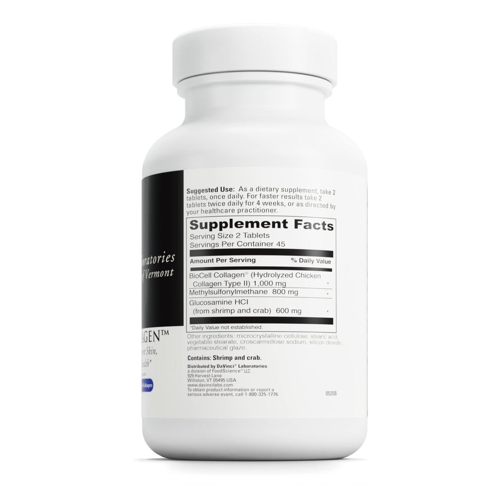 DAVINCI Labs Nature's Collagen - 90 Tablets - The Oasis of Health