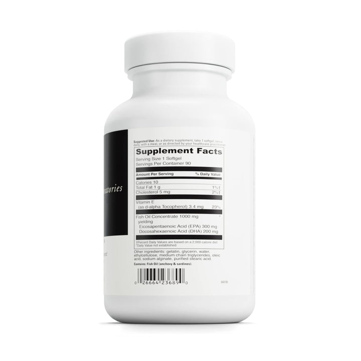 DaVinci Labs Omega - 3 1000 - Dietary Supplement to Maintain Already Normal Cholesterol Levels and Support Immune System, Hair and Skin* - Gluten - Free - 90 Enteric Coated Softgels - The Oasis of Health