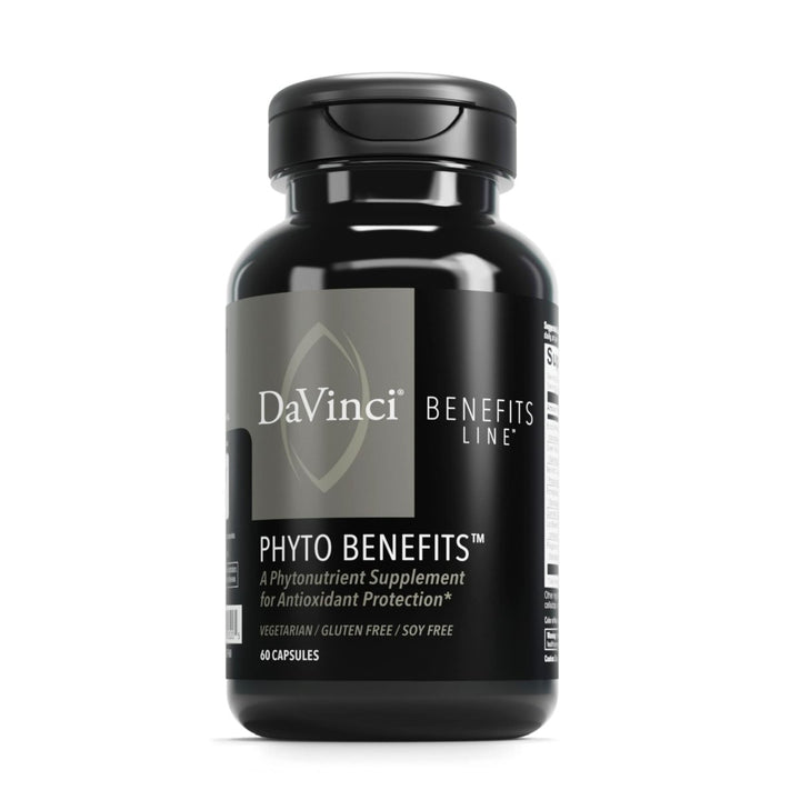 DAVINCI Labs Phyto Benefits - Dietary Supplement to Support Detox, Metabolic Health and Immune System Function* - with Broccoli Sprouts, Quercetin and More - Gluten - Free - 60 Vegetarian Capsules - The Oasis of Health