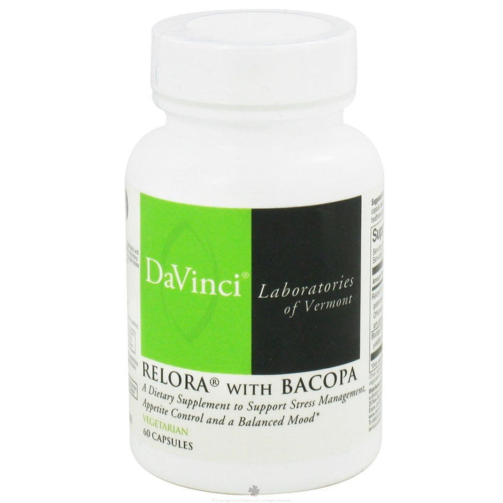 DaVinci Labs Relora With Bacopa, 60 Capsules - The Oasis of Health