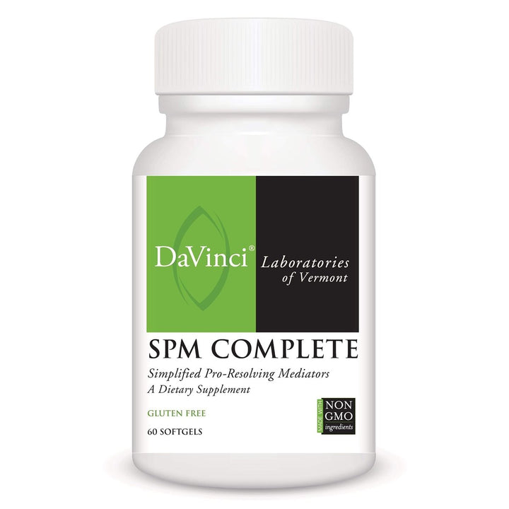 Davinci Labs SPM Complete, Simplified Pro - Resolving Mediators - 60 Softgels - The Oasis of Health