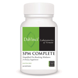 Davinci Labs SPM Complete, Simplified Pro - Resolving Mediators - 60 Softgels - The Oasis of Health