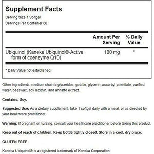 Davinci Labs Ubiquinol 100 mg 60 Softgels - The Oasis of Health
