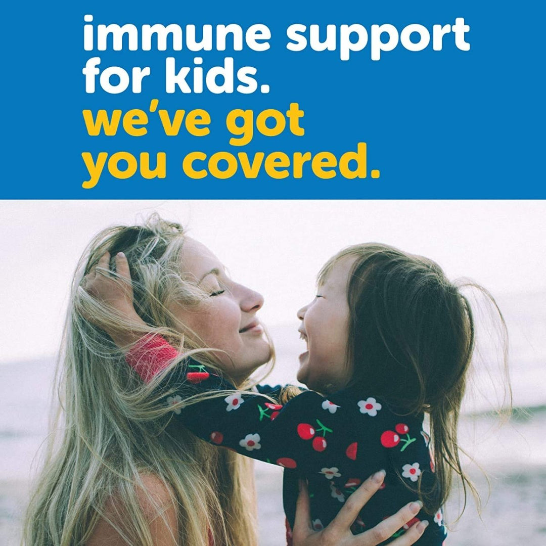 DAVINCI Little Immuni - z + Elderberry - Kids Zinc Lozenge to Support Immune Health, Healthy Lungs and Throat Tissue* - with Vitamin D3, Zinc, Elderberry and More - Lemon Flavor - 60 Lozenges - The Oasis of Health