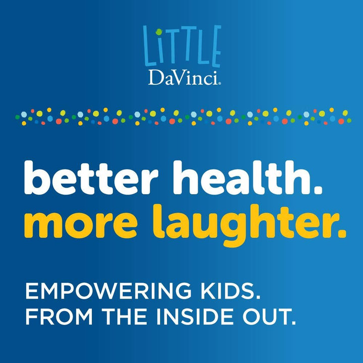 DAVINCI Little Mightiest Vite with Probiotics and Prebiotics - Supports Immune System, Gut Health and Healthy Brain* - with Vitamin C, A, D3, E, and More - Fruit Punch Flavor - 42 g, 30 Servings - The Oasis of Health
