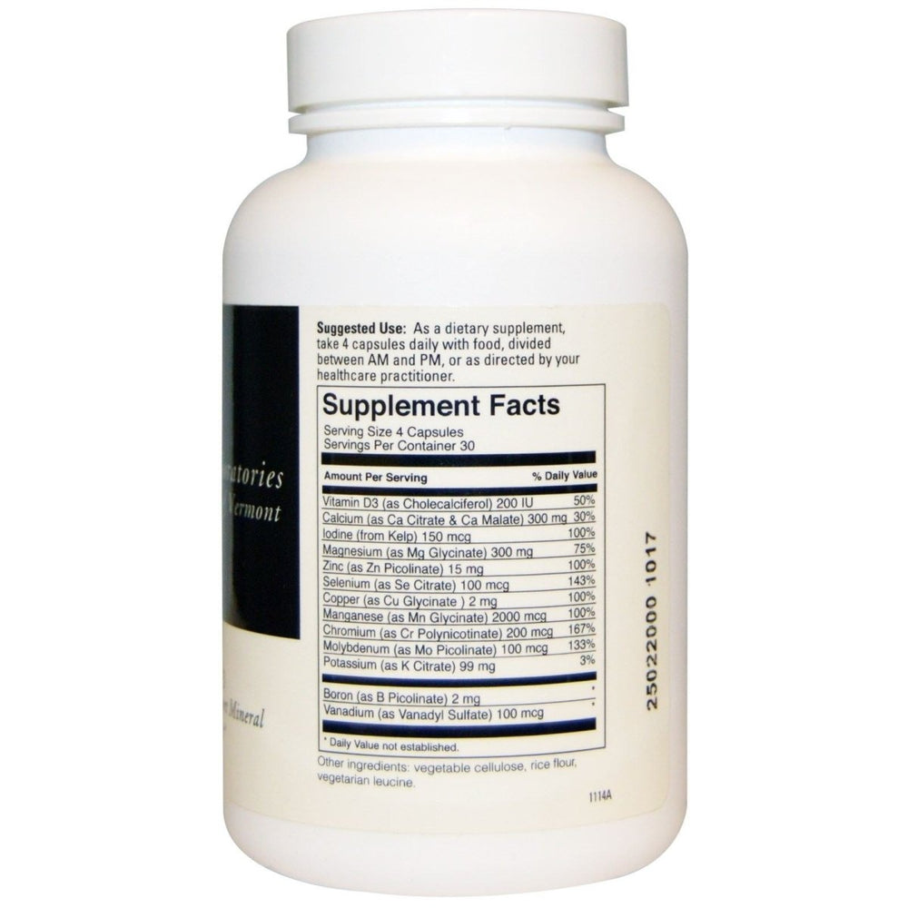 DaVinci Multi - Mineral Complex with D3 120 Caps - The Oasis of Health