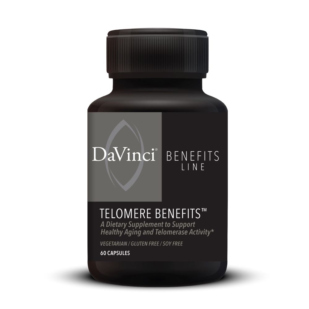 Davinci Telomere Benefits 60 caps - The Oasis of Health