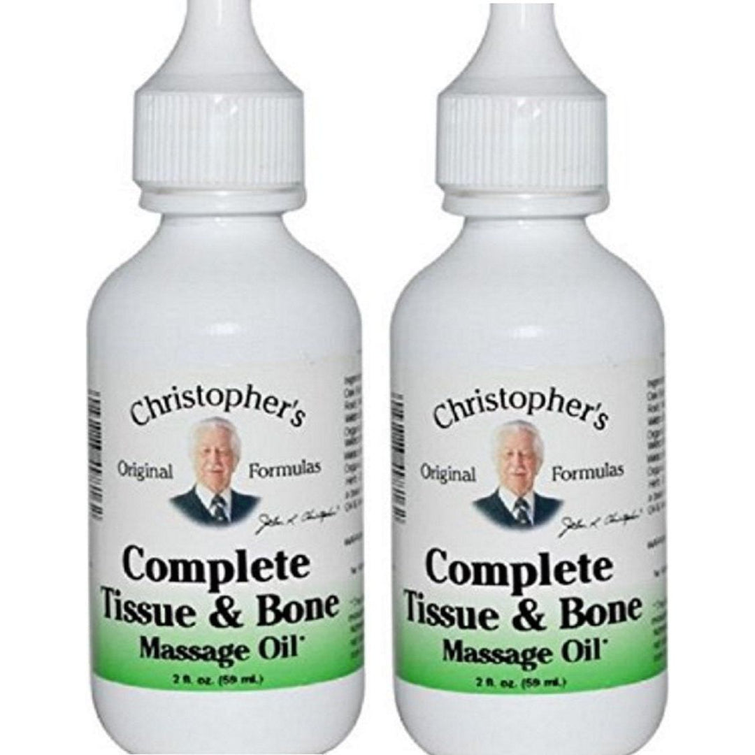 Dr Christopher's Formula Complete Tissue and Bone Massage Oil, 2 oz - 2 Pack2 CO0079 - The Oasis of Health