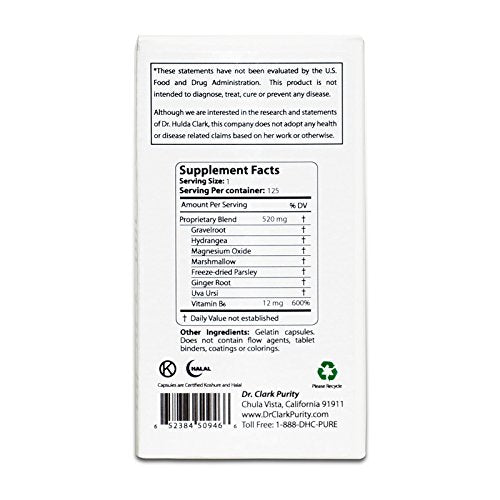 Dr. Clark Quick Kidney Cleanse 125 Capsules - QN0145 - The Oasis of Health