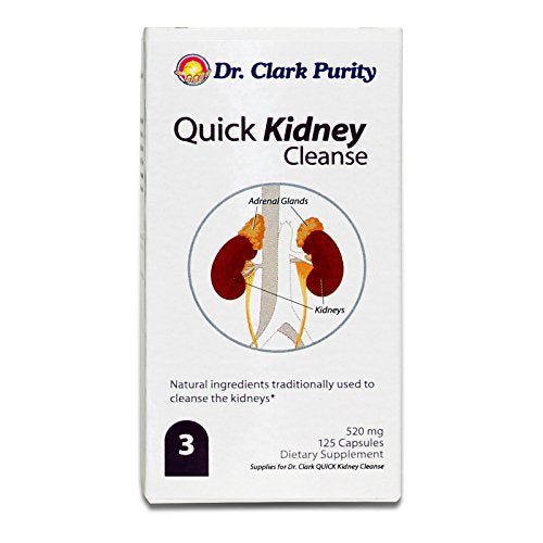 Dr. Clark Quick Kidney Cleanse 125 Capsules - QN0145 - The Oasis of Health