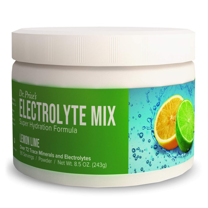 Dr. Price's Electrolyte Mix Lemon Lime 8.5oz - VZ0003 - The Oasis of Health