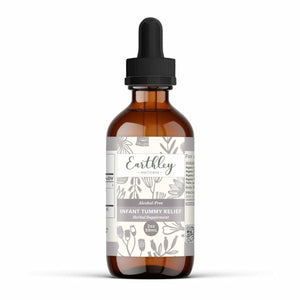 Earthley Wellness Infant Tummy Relief, for Gas Bloating and Upset Stomach, Safe for All Ages (2 Oz) - The Oasis of Health