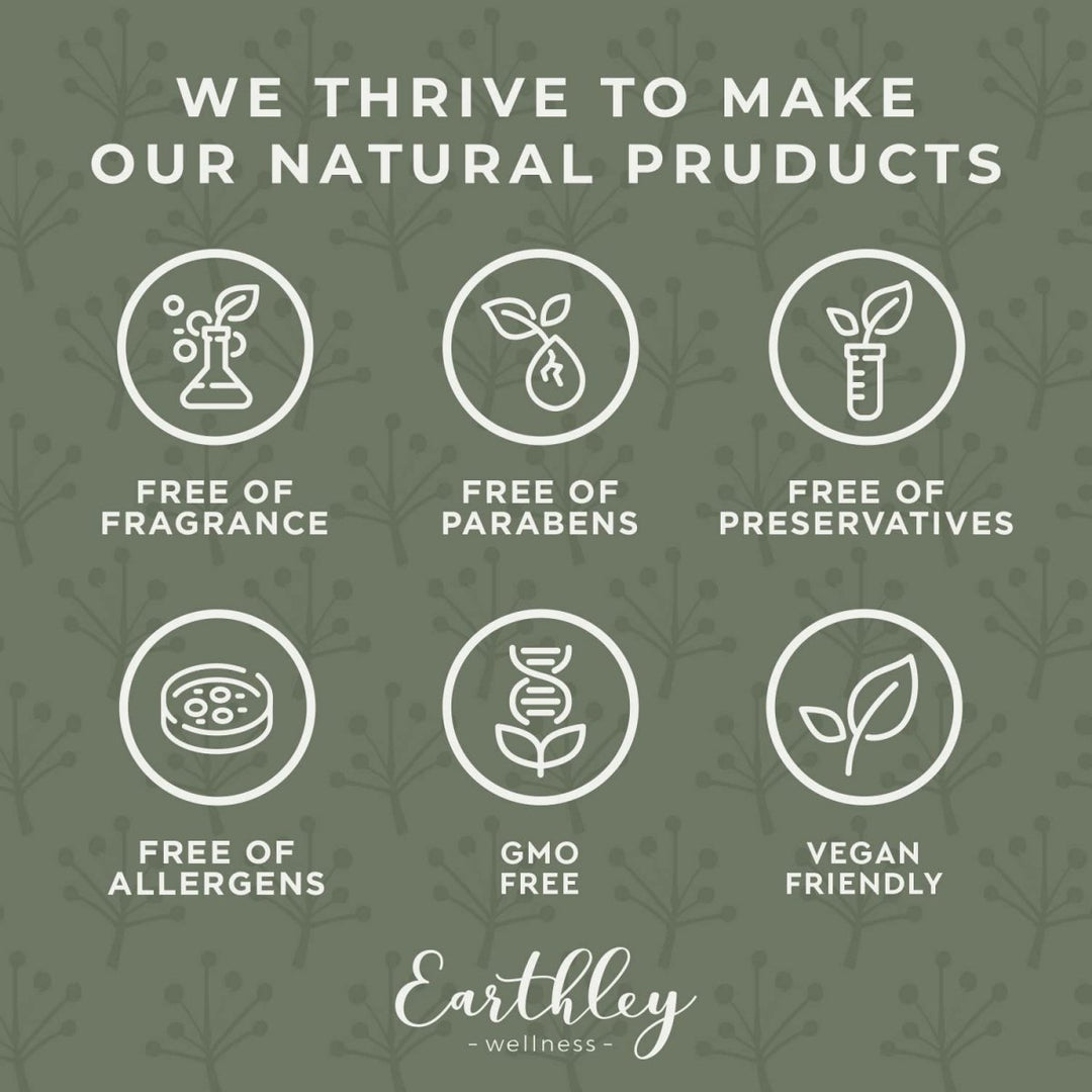 Earthley Wellness, Magic Muscle Ease, Relieve Pain, Soothe Sore Muscles Naturally, Olive Oil, Arnica Flowers, Mango Butter, Kokum Butter, Magnesium Chloride Flakes (4oz, Mint) - The Oasis of Health