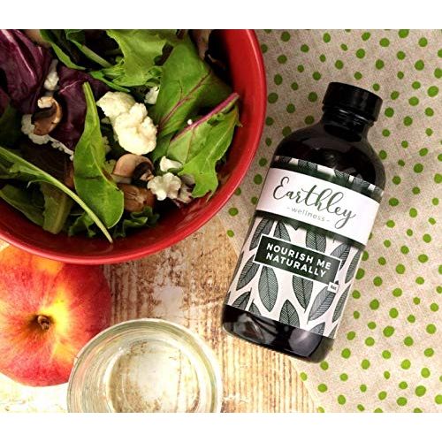 Earthley Wellness, Nourish Me Naturally, All Natural Herbal Multivitamin, Whole, Natural, Organic Herbs, Natually Occuring Vitamins and Minerals, Trace Minerals (4oz, Nourish Me) - The Oasis of Health
