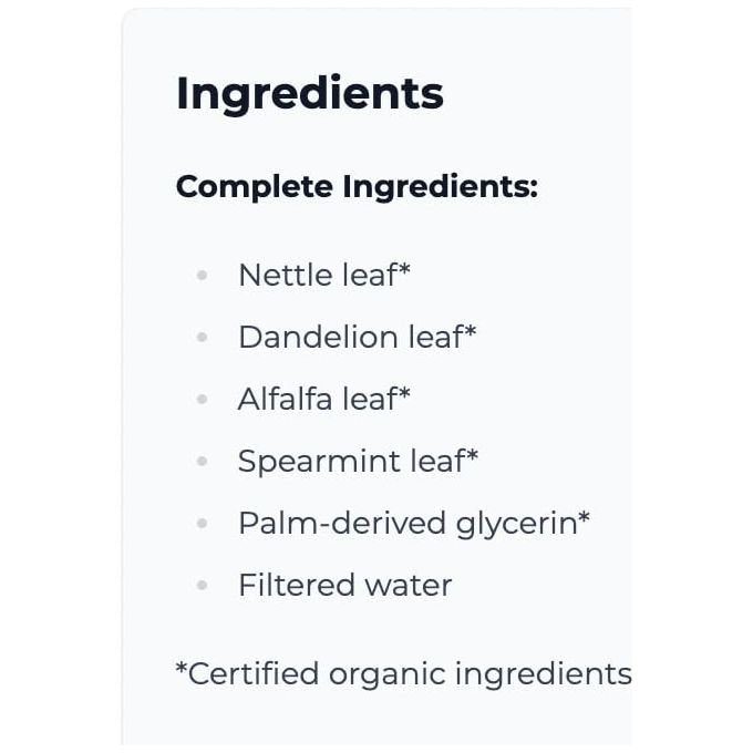 Earthley Wellness, Nourish Me Naturally, All Natural Herbal Multivitamin, Whole, Natural, Organic Herbs, Natually Occuring Vitamins and Minerals, Trace Minerals (4oz, Nourish Me) - The Oasis of Health