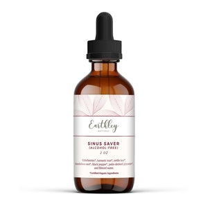 Earthley Wellness Sinus Saver, Natural Remedy, Free of Allergens, Parabens, and Preservatives, Helps Boost Vitamin C (2 oz., Alcohol Free) - The Oasis of Health