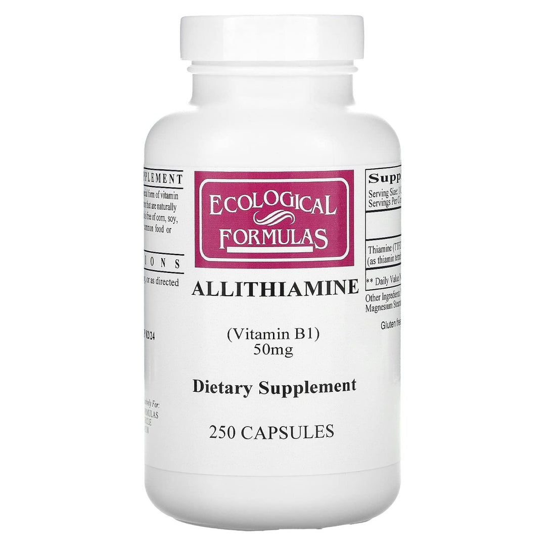 Ecological Formulas Allithiamine 250 Capsules - The Oasis of Health