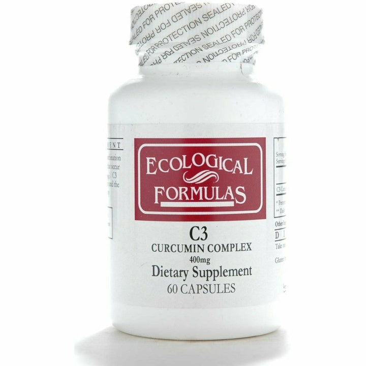 Ecological Formulas C3 Curcumin Complex 400 Mg 60 Capsules - The Oasis of Health