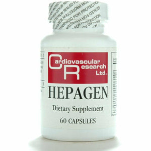 Ecological Formulas / Cardiovascular Research Hepagen 60 Capsules - The Oasis of Health