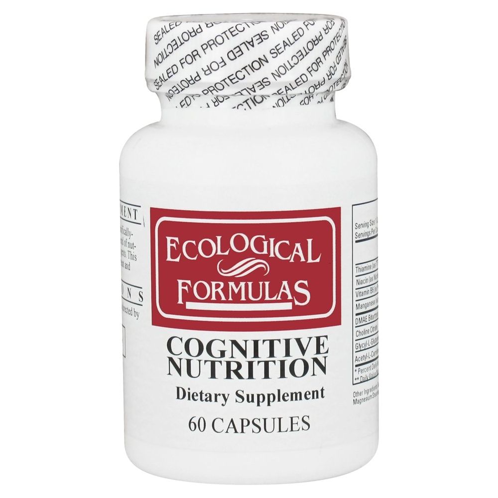 Ecological Formulas Cognitive Nutrition 60 Capsules - The Oasis of Health
