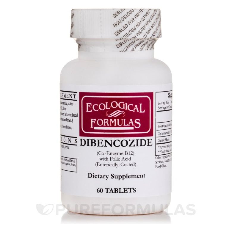 Ecological Formulas Dibencozide 60 Tablets - The Oasis of Health
