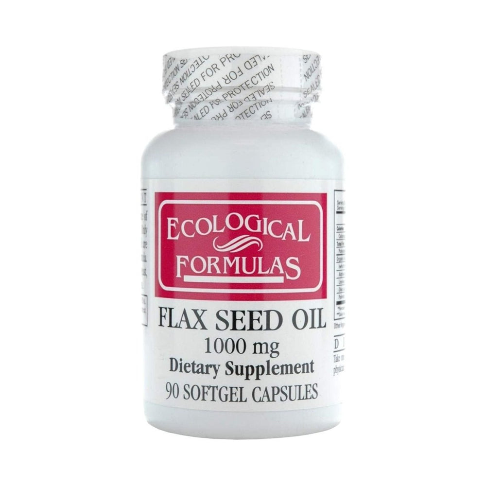 Ecological Formulas Flax Seed Oil 90 Softgels - The Oasis of Health