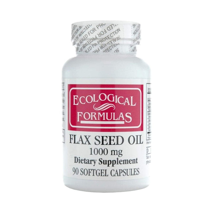 Ecological Formulas Flax Seed Oil 90 Softgels - The Oasis of Health