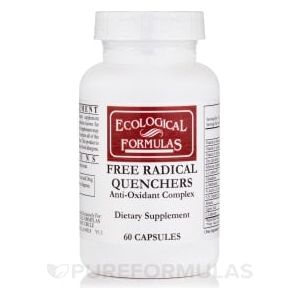Ecological Formulas Free Radical Quenchers 60 Capsules - The Oasis of Health