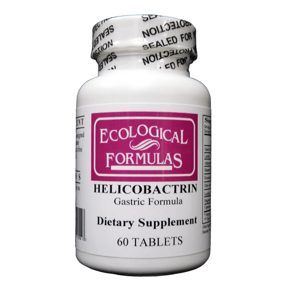 Ecological Formulas Helicobactrin 60 Tablets - The Oasis of Health