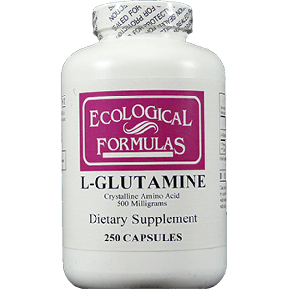 Ecological Formulas L - Glutamine 500 mg 100 Capsules - The Oasis of Health