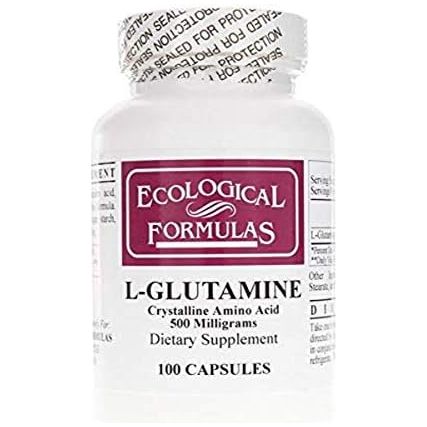 Ecological Formulas L - Glutamine 500 mg 100 Capsules - The Oasis of Health