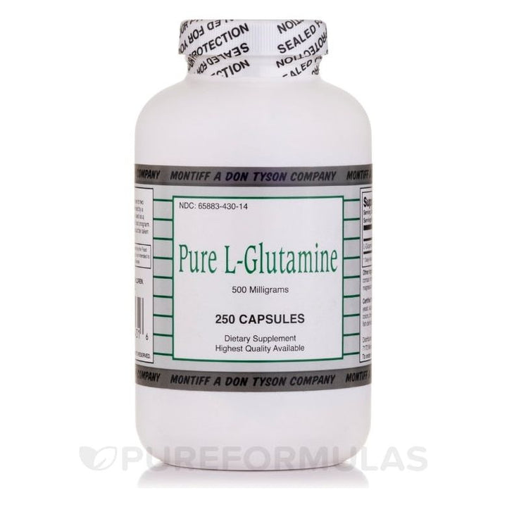Ecological Formulas L - Glutamine 500mg 250 Capsules - The Oasis of Health