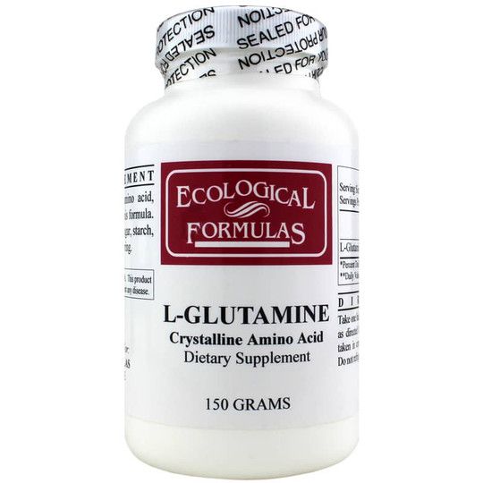 Ecological Formulas L - Glutamine Powder 150 Grams - The Oasis of Health