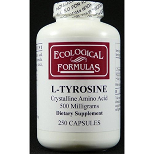 Ecological Formulas L - Tyrosine 500 mg 250 Capsules - The Oasis of Health