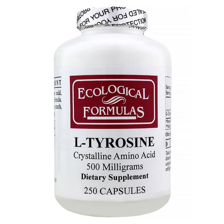 Ecological Formulas L - Tyrosine 500 mg 250 Capsules - The Oasis of Health