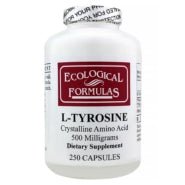 Ecological Formulas L - Tyrosine 500 mg 250 Capsules - The Oasis of Health