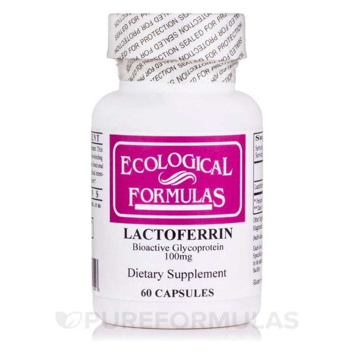 Ecological Formulas Lactoferrin 100 mg 60 Capsules - The Oasis of Health