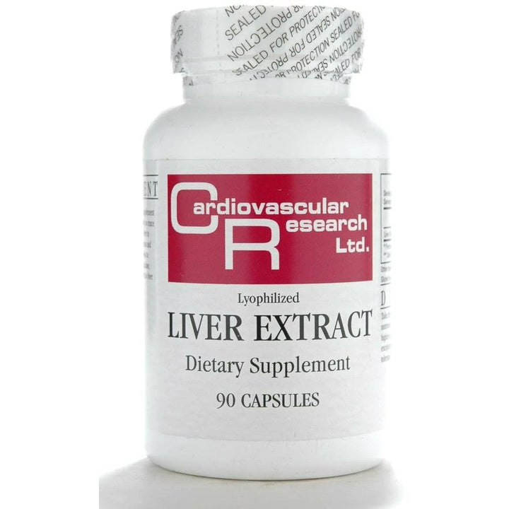 Ecological Formulas Liver Extract Lyophilized 550mg 90 Capsules - The Oasis of Health