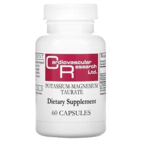 Ecological Formulas Magnesium - Potassium Taurate 60 Capsules - The Oasis of Health