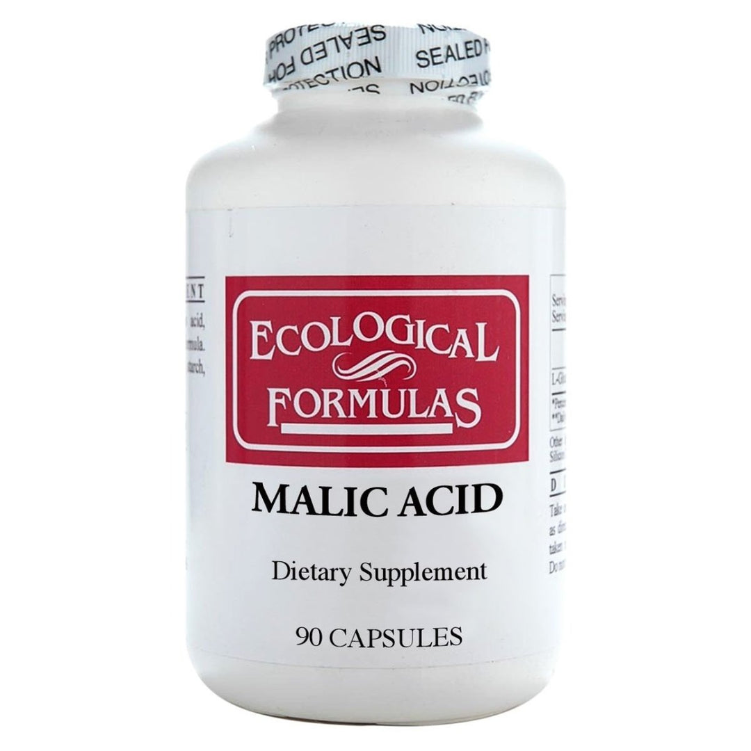 Ecological Formulas Malic Acid 600mg 90 Capsules - The Oasis of Health