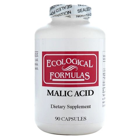Ecological Formulas Malic Acid 600mg 90 Capsules - The Oasis of Health