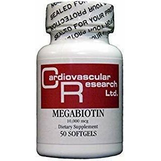 Ecological Formulas - Megabiotin 10,000 mcg 50 caps - The Oasis of Health